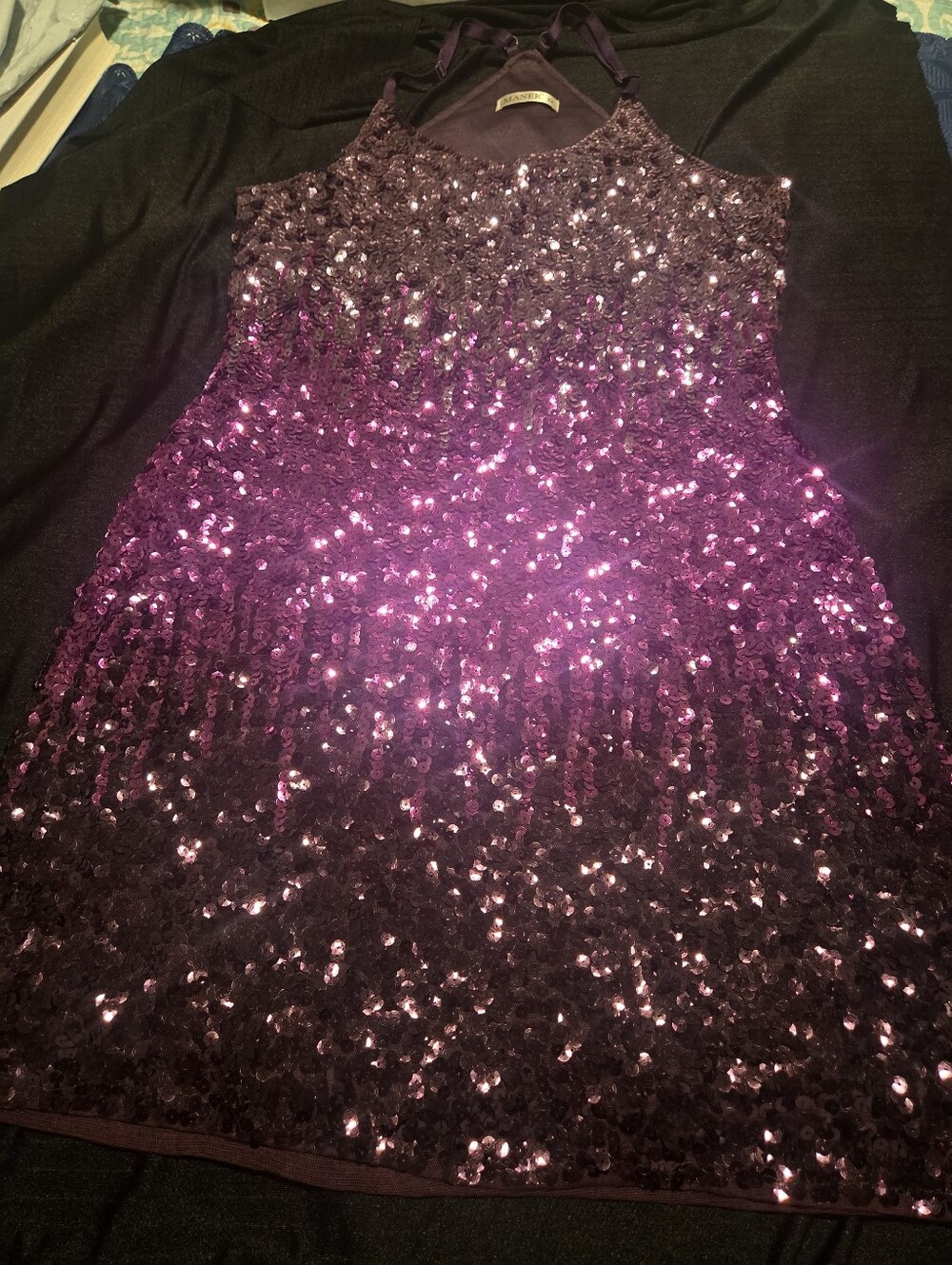 HOCO, Cocktail, Prom, Wedding Party Dress Pink Purple Gradient Design